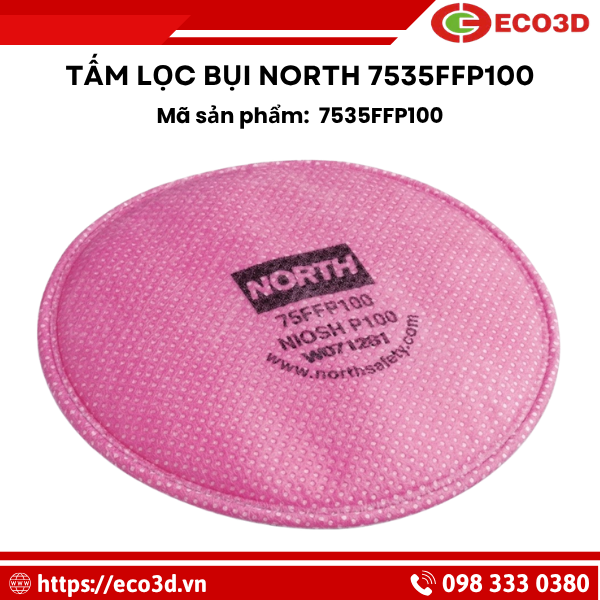 Tấm lọc bụi North 7535FFP100
